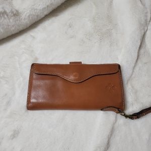 Patricia Nash Tan Leather Wallet